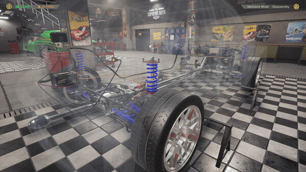 Игра Rally Mechanic Simulator, скриншот
