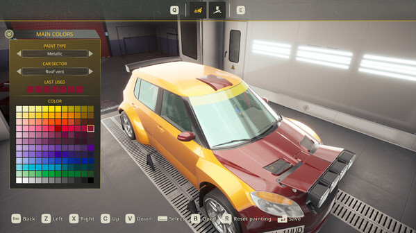 Игра Rally Mechanic Simulator, скриншот