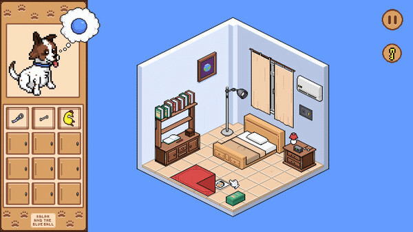Игра Ralph and the Blue Ball, скриншот