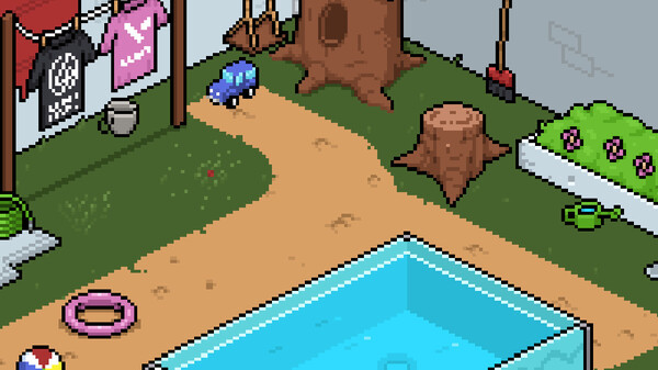 Игра Ralph and the Blue Ball, скриншот