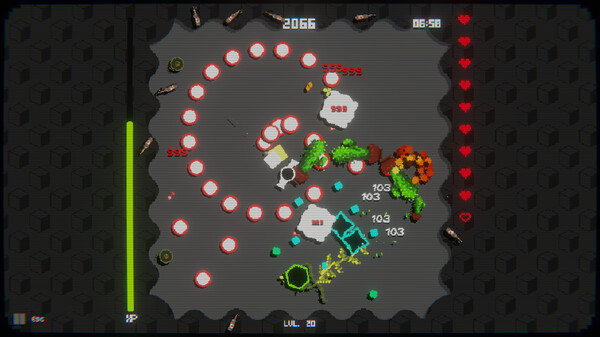 Игра RANDOBOUNCE, скриншот
