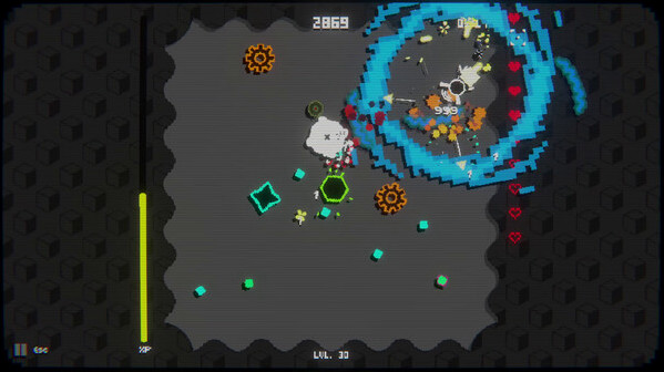 Игра RANDOBOUNCE, скриншот