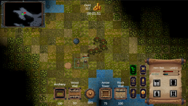 Игра Random Realms Hero Under Siege, скриншот