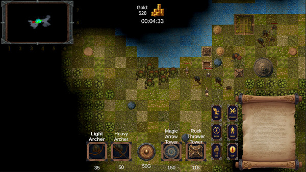 Игра Random Realms Hero Under Siege, скриншот