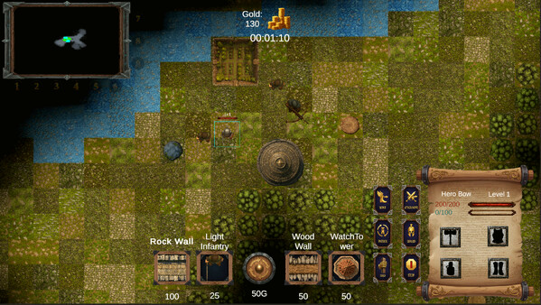 Игра Random Realms Hero Under Siege, скриншот