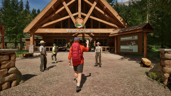 Игра Ranger’s Path: National Park Simulator, скриншот