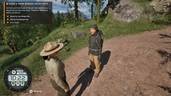 Игра Ranger’s Path: National Park Simulator, скриншот