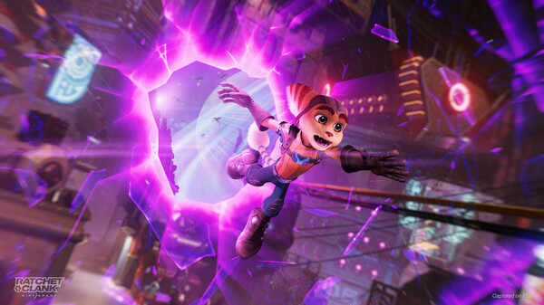 Игра Ratchet & Clank: Rift Apart, скриншот