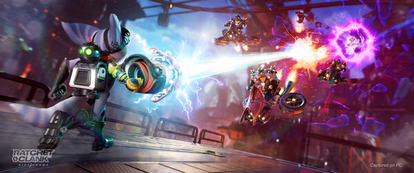 Игра Ratchet & Clank: Rift Apart, скриншот