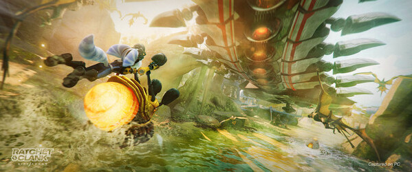 Игра Ratchet & Clank: Rift Apart, скриншот