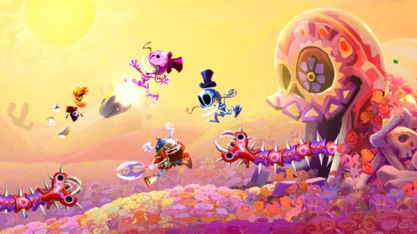 Игра Rayman Legends, скриншот