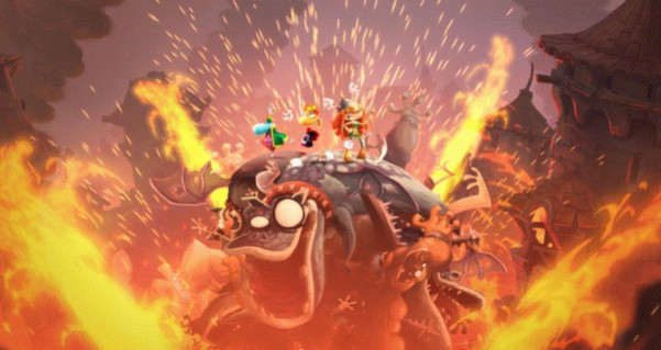 Игра Rayman Legends, скриншот