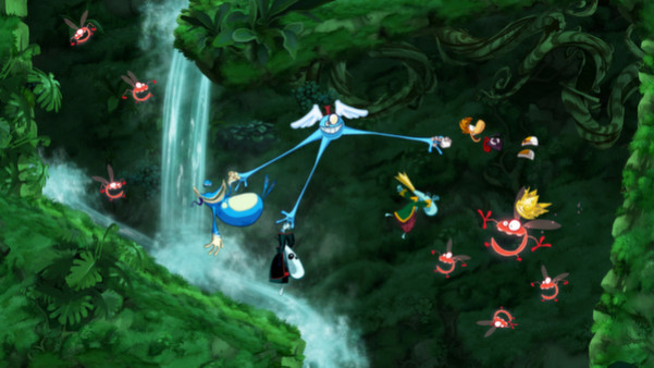 Игра Rayman Origins, скриншот