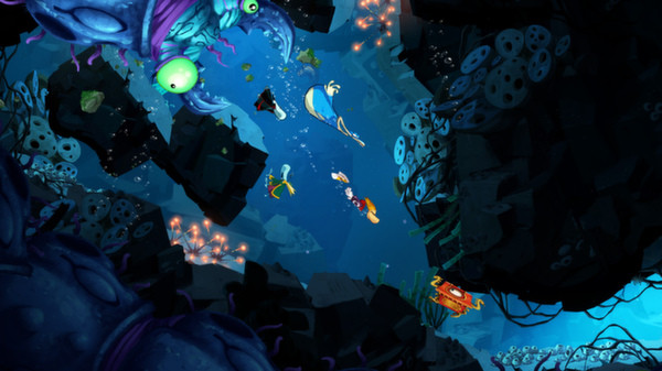 Игра Rayman Origins, скриншот