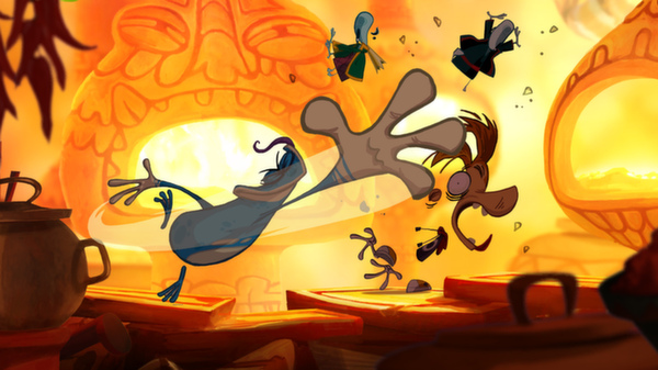 Игра Rayman Origins, скриншот