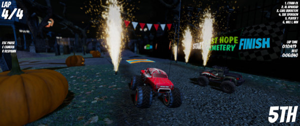 Игра RC Rush, скриншот