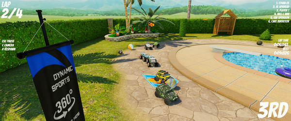 Игра RC Rush, скриншот