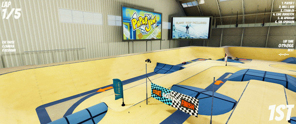 Игра RC Rush, скриншот