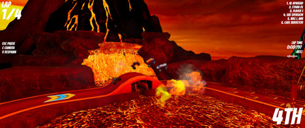 Игра RC Rush, скриншот
