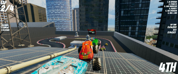 Игра RC Rush, скриншот