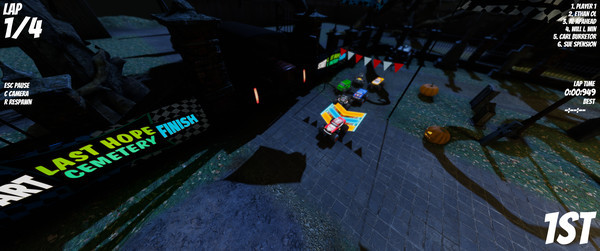 Игра RC Rush, скриншот