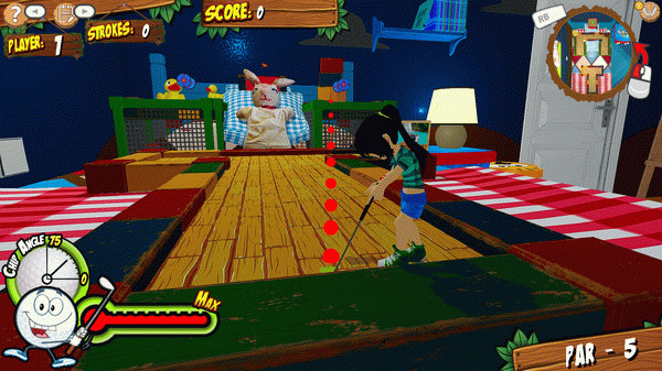 Игра RD's Adventure Mini Golf, скриншот