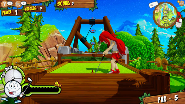 Игра RD's Adventure Mini Golf, скриншот