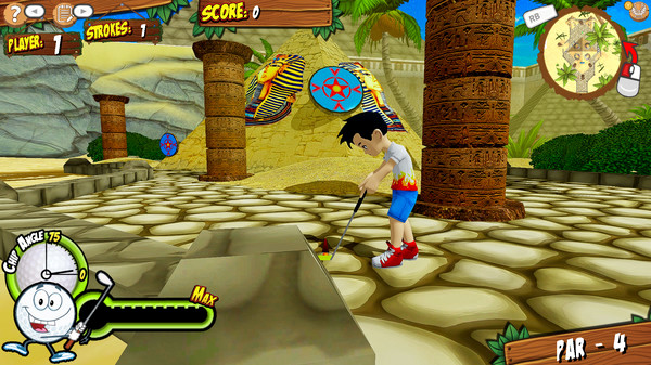 Игра RD's Adventure Mini Golf, скриншот