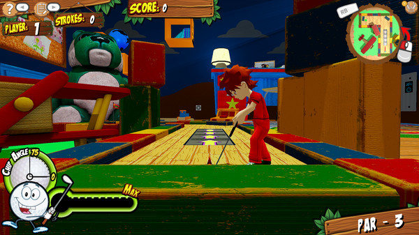Игра RD's Adventure Mini Golf, скриншот