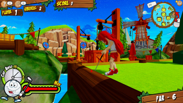 Игра RD's Adventure Mini Golf, скриншот