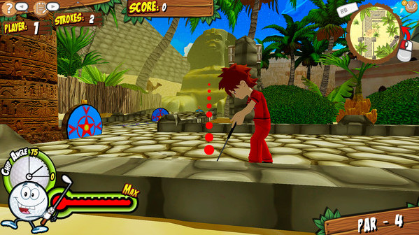 Игра RD's Adventure Mini Golf, скриншот