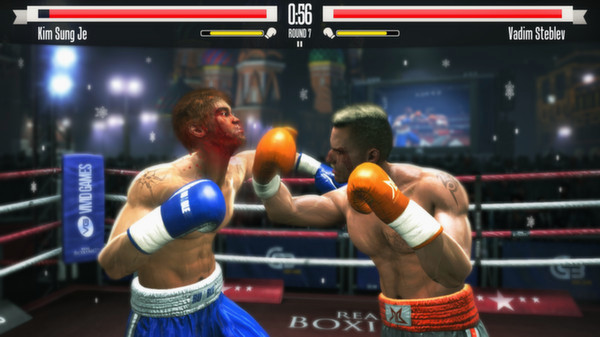 Игра Real Boxing, скриншот
