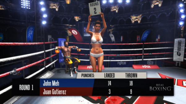 Игра Real Boxing, скриншот