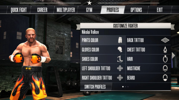 Игра Real Boxing, скриншот