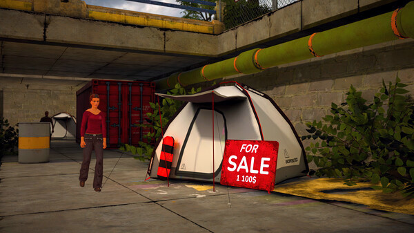 Игра REAL ESTATE Simulator - FROM BUM TO MILLIONAIRE, скриншот
