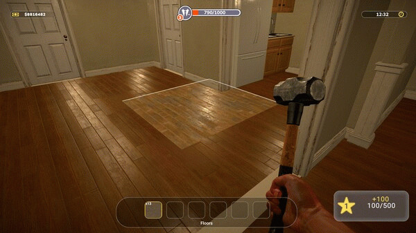 Игра REAL ESTATE Simulator - FROM BUM TO MILLIONAIRE, скриншот