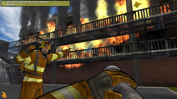 Игра Real Heroes: Firefighter HD, скриншот