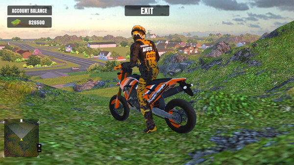 Игра Real Motocross Driving Simulator, скриншот