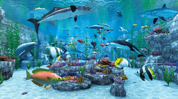 Игра Real VR Fishing, скриншот