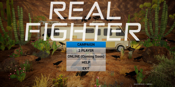 Игра RealFighter, скриншот