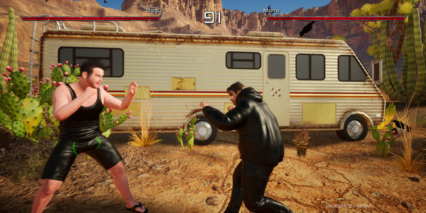 Игра RealFighter, скриншот