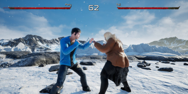 Игра RealFighter, скриншот