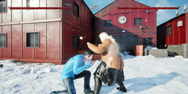 Игра RealFighter, скриншот