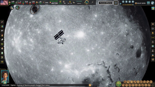 Игра Realpolitiks 3: Earth and Beyond, скриншот