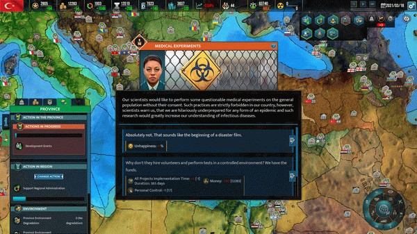 Игра Realpolitiks II, скриншот