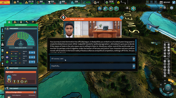 Игра Realpolitiks II, скриншот