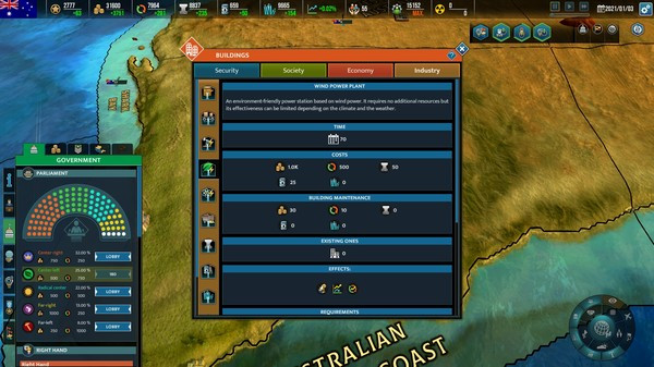 Игра Realpolitiks II, скриншот