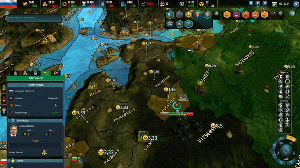 Игра Realpolitiks II, скриншот
