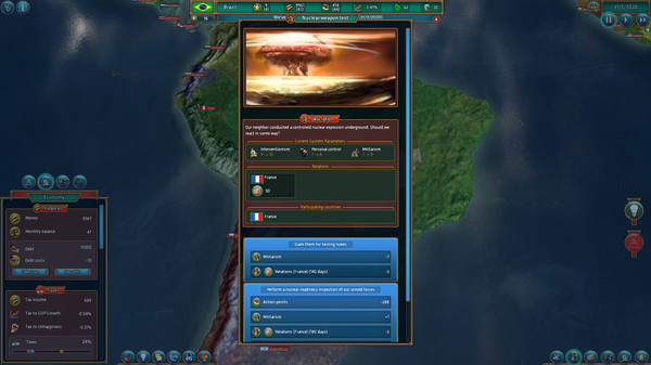Игра Realpolitiks, скриншот