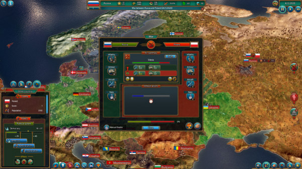 Игра Realpolitiks, скриншот